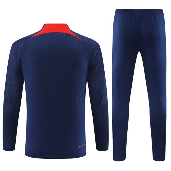 Paris Saint-Germain 2024/25 Half-Zip Adult Sweater+Pant 14001 - Image 2