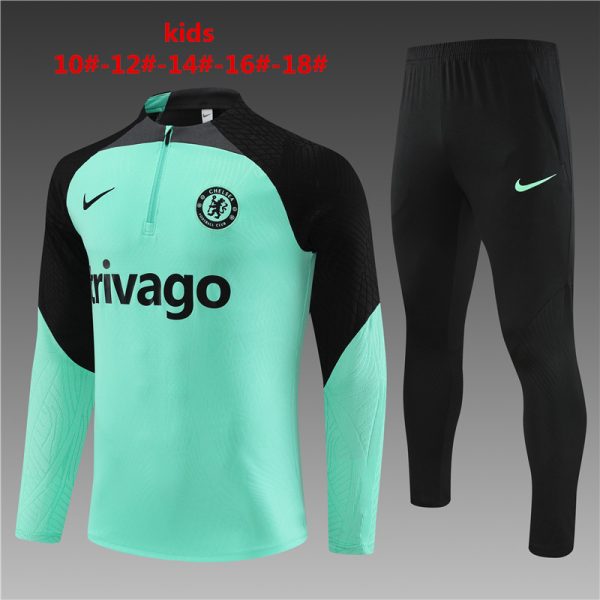 Chelsea 2023/24 Half-Zip Kids Sweater+Pant 14001