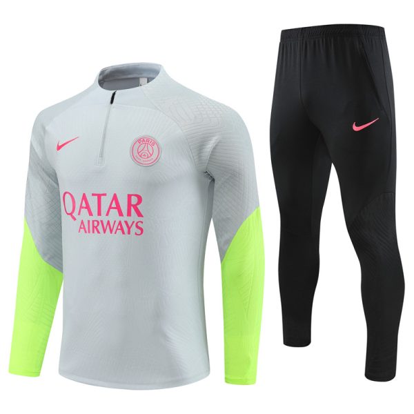 Paris Saint-Germain 2024/25 Half-Zip Adult Sweater+Pant 14001 - Image 4