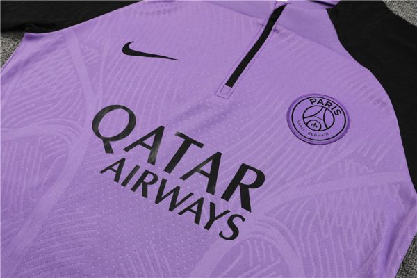 Paris Saint-Germain 2024/25 Half-Zip Adult Sweater+Pant 14001 - Image 2