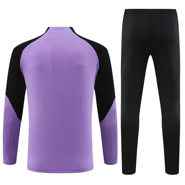 Paris Saint-Germain 2024/25 Half-Zip Adult Sweater+Pant 14001 - Image 2