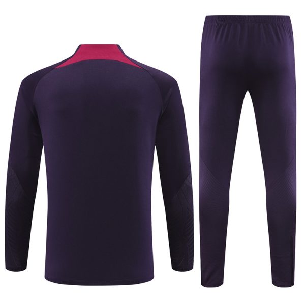 Paris Saint-Germain 2024/25 Half-Zip Adult Sweater+Pant 14001 - Image 2