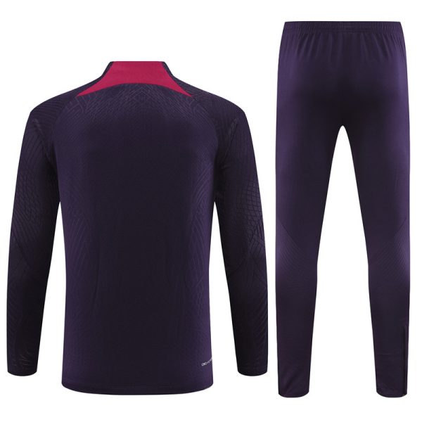 Paris Saint-Germain 2024/25 Half-Zip Adult Sweater+Pant 14001 - Image 2