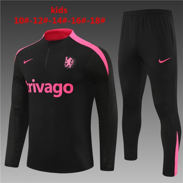 Chelsea 2023/24 Half-Zip Kids Sweater+Pant 14001