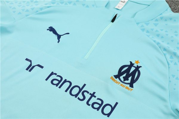 Olympique Marseille 2023/24 Half-Zip Adult Sweater+Pant 14001 - Image 5