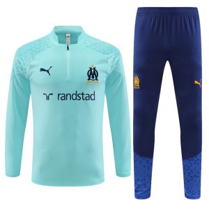 Olympique Marseille 2023/24 Half-Zip Adult Sweater+Pant 14001