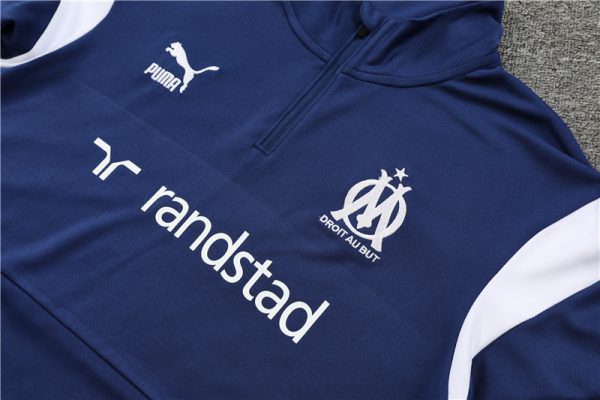 Olympique Marseille 2023/24 Half-Zip Adult Sweater+Pant 14001 - Image 5