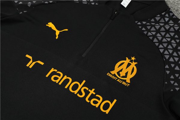 Olympique Marseille 2023/24 Half-Zip Adult Sweater+Pant 14001 - Image 5
