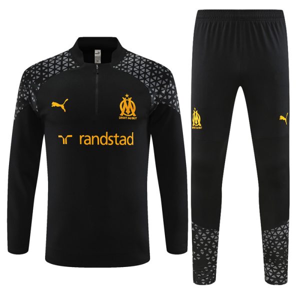 Olympique Marseille 2023/24 Half-Zip Adult Sweater+Pant 14001