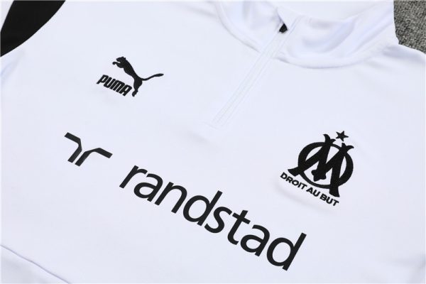 Olympique Marseille 2023/24 Half-Zip Adult Sweater+Pant 14001 - Image 3