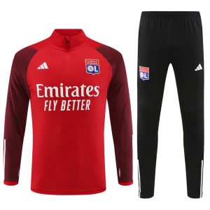 Olympique Lyonnais 2023/24 Half-Zip Adult Sweater+Pant 14001