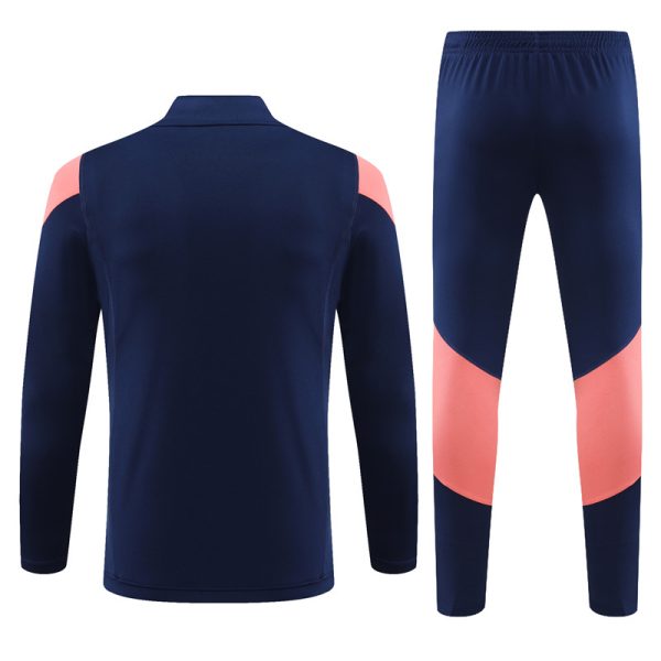 Olympique Lyonnais 2023/24 Half-Zip Adult Sweater+Pant 14001 - Image 2