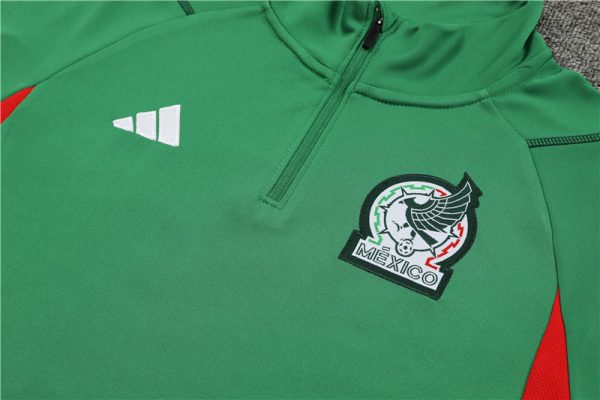 Mexico 2023/24 Half-Zip Adult Sweater+Pant 14001 - Image 4