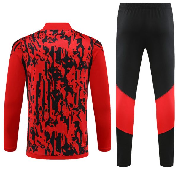 Manchester United 2023/24 Half-Zip Adult Sweater+Pant 14001 - Image 2