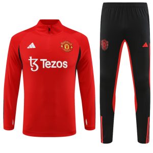 Manchester United 2023/24 Half-Zip Adult Sweater+Pant 14001