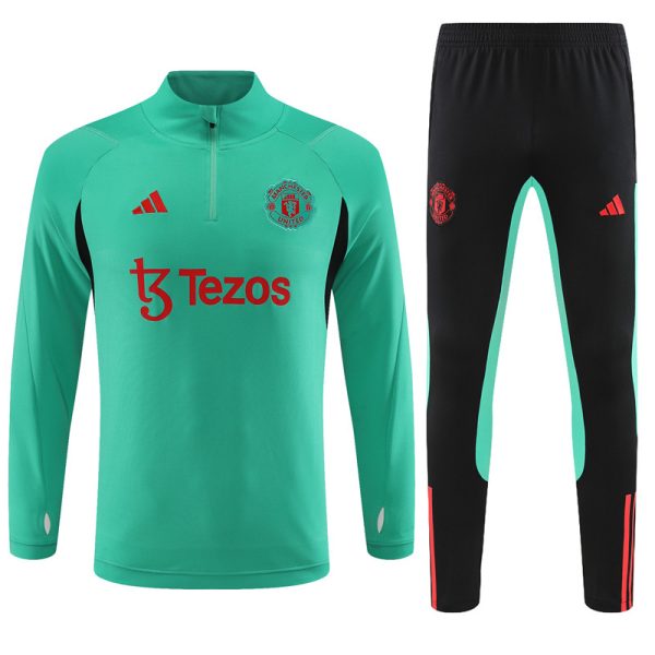 Manchester United 2023/24 Half-Zip Adult Sweater+Pant 14001