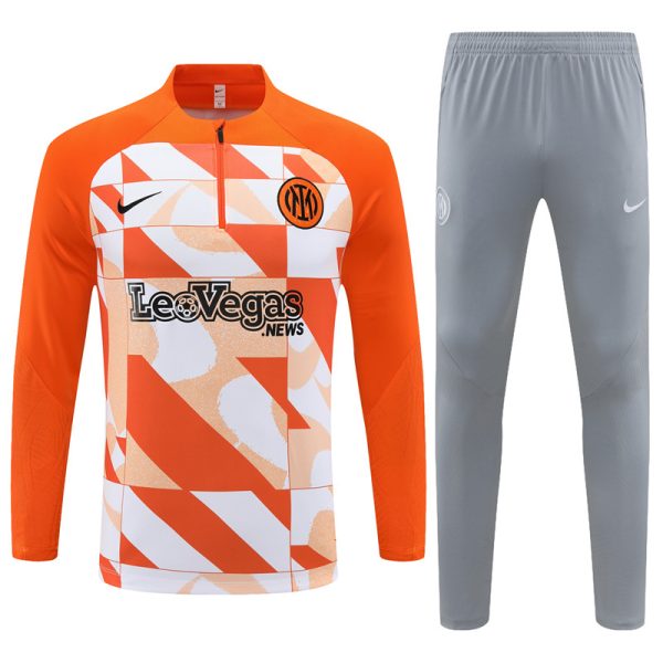 Inter Milan 2023/24 Half-Zip Adult Sweater+Pant 14001