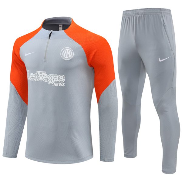 Inter Milan 2023/24 Half-Zip Adult Sweater+Pant 14001 - Image 5