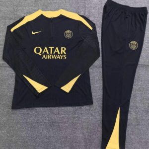 Paris Saint-Germain 2023/24 Half-Zip Kids Sweater+Pant 14001