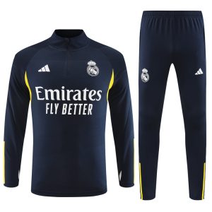 Real Madrid 2023/24 Half-Zip Adult Sweater+Pant 14001