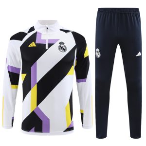 Real Madrid 2023/24 Half-Zip Adult Sweater+Pant 14001