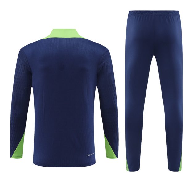 Brazil 2024/25 Half-Zip Adult Sweater+Pant 14001 - Image 2