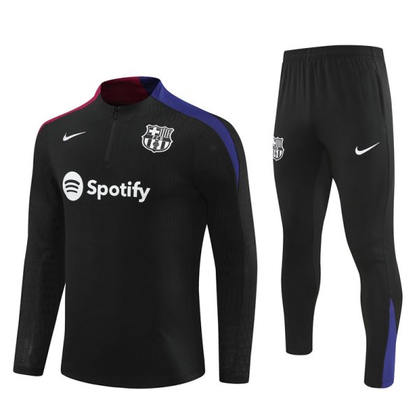 Barcelona 2024/25 Half-Zip Adult Sweater+Pant 14001 - Image 4