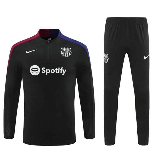 Barcelona 2024/25 Half-Zip Adult Sweater+Pant 14001 - Image 3