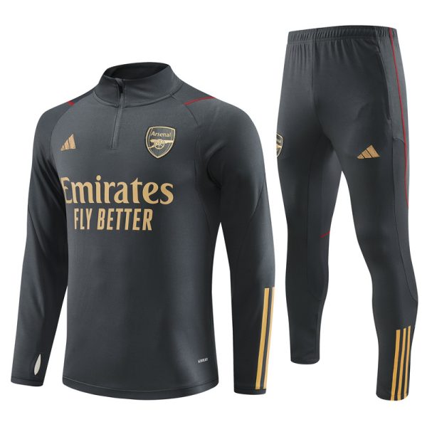 Arsenal 2024/25 Half-Zip Adult Sweater+Pant 14001 - Image 4