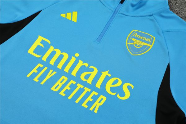 Arsenal 2023/24 Half-Zip Adult Sweater+Pant 14001 - Image 3