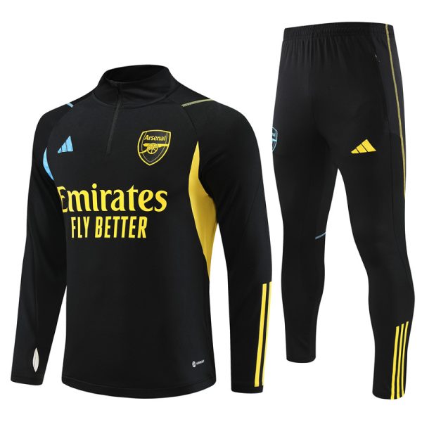Arsenal 2023/24 Half-Zip Adult Sweater+Pant 14001 - Image 5