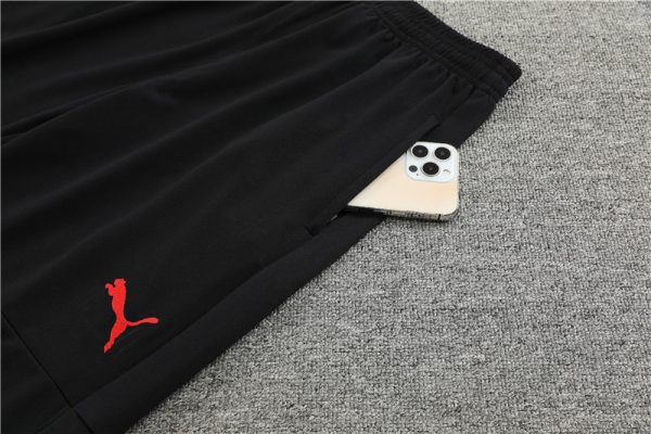 Ac Milan 2023/24 Half-Zip Adult Sweater+Pant 14001 - Image 4