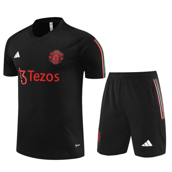 Manchester United 2023/24 Training Adult Jersey+Short 14001 - Image 4