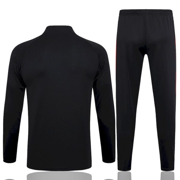 Ac Milan 2023/24 Half-Zip Adult Sweater+Pant 815 - Image 2
