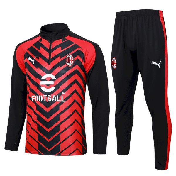 Ac Milan 2023/24 Half-Zip Adult Sweater+Pant 815