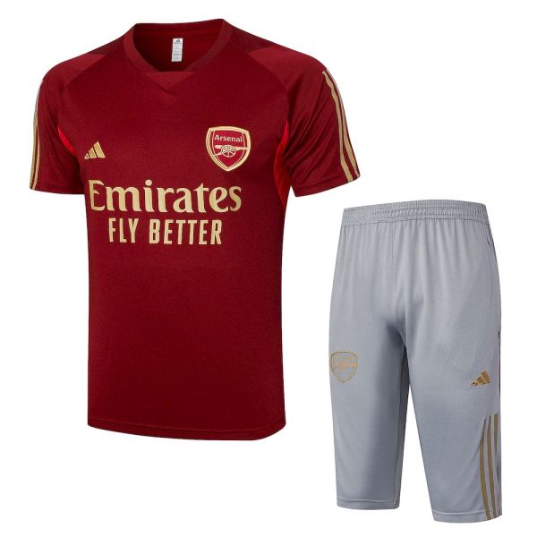 Arsenal 2023/24 Training Adult Jersey+3/4 Short 815