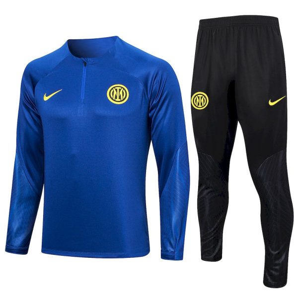Inter Milan 2023/24 Half-Zip Adult Sweater+Pant 815