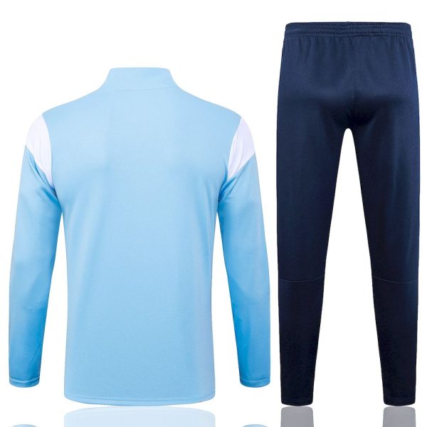 Manchester City 2024/25 Half-Zip Adult Sweater+Pant 815 - Image 2