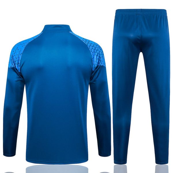 Olympique Marseille 2023/24 Half-Zip Adult Sweater+Pant 815 - Image 2