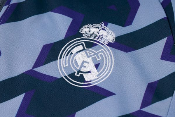 Real Madrid 2023/24 Half-Zip Adult Sweater+Pant 815 - Image 4