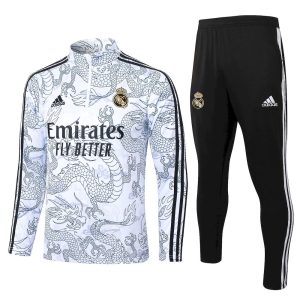 Real Madrid 2023/24 Half-Zip Adult Sweater+Pant 815