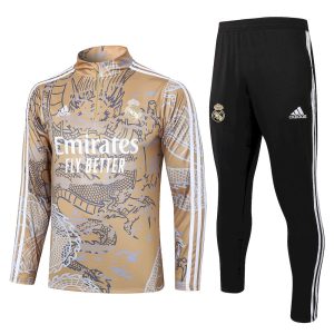 Real Madrid 2023/24 Half-Zip Adult Sweater+Pant 815