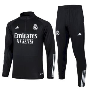 Real Madrid 2023/24 Half-Zip Adult Sweater+Pant 815