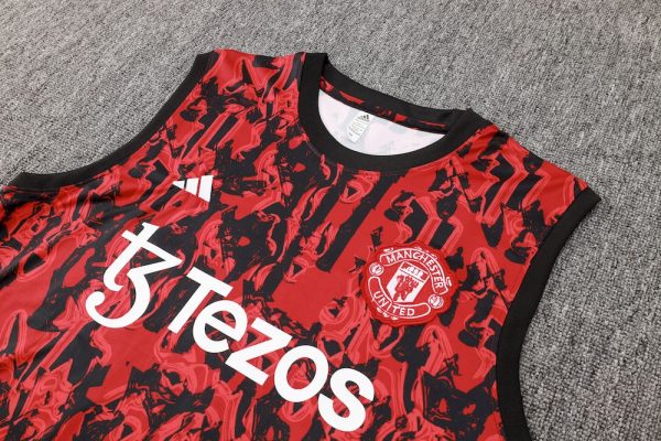 Manchester United 2023/24 Adult Tank Top+Short 815 - Image 4