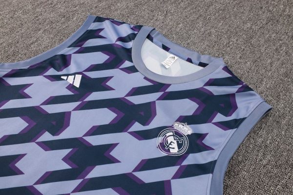 Real Madrid 2023/24 Adult Tank Top+Short 815 - Image 4