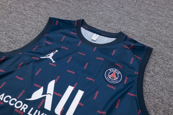 Paris Saint-Germain 2023/24 Adult Tank Top+Short 815 - Image 3