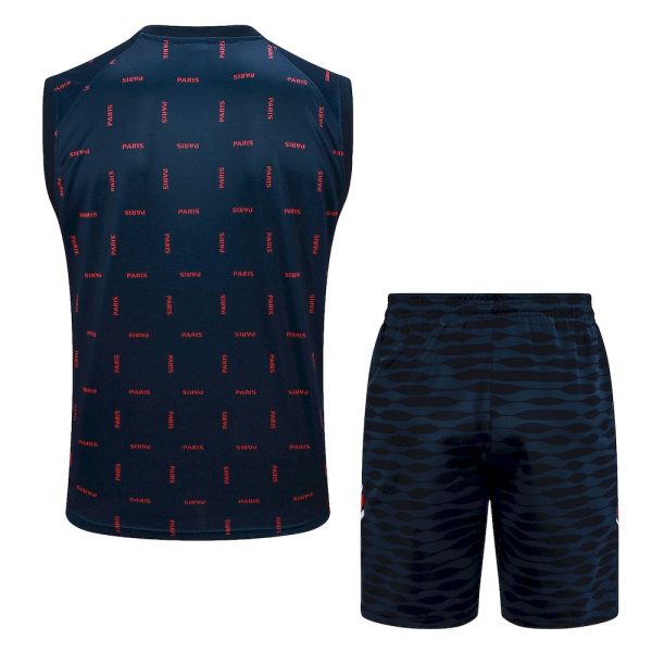 Paris Saint-Germain 2023/24 Adult Tank Top+Short 815 - Image 2