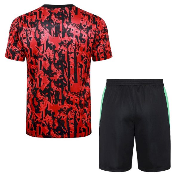 Manchester United 2023/24 Training Adult Jersey+Short 815 - Image 2
