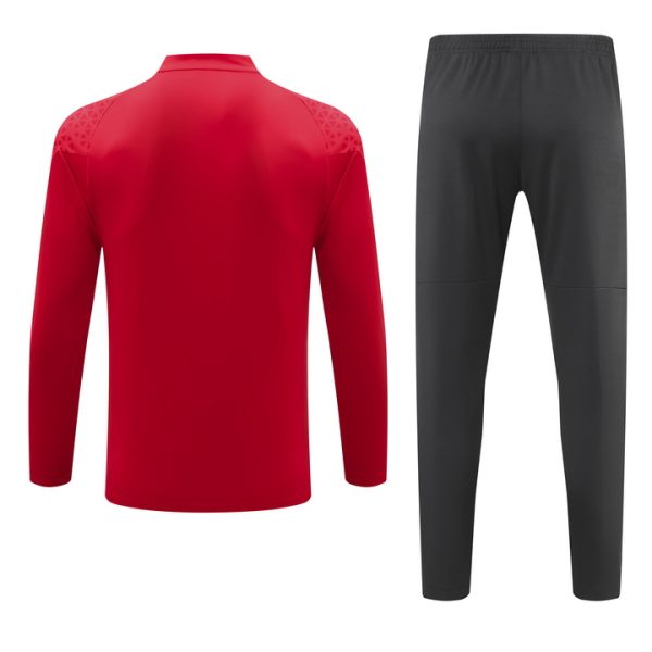 Ac Milan 2023/24 Half-Zip Adult Sweater+Pant 902 - Image 2