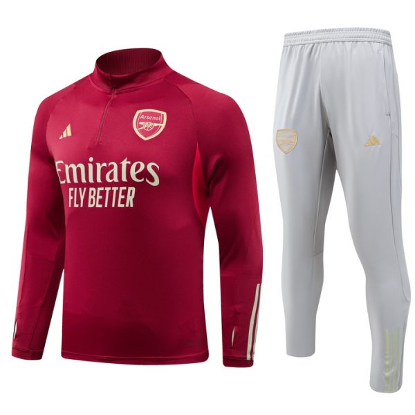 Arsenal 2023/24 Half-Zip Adult Sweater+Pant 902